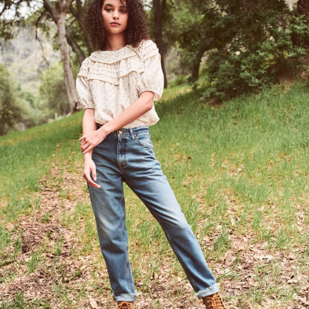 The Great. The Slouch Taper Jean (NWT)